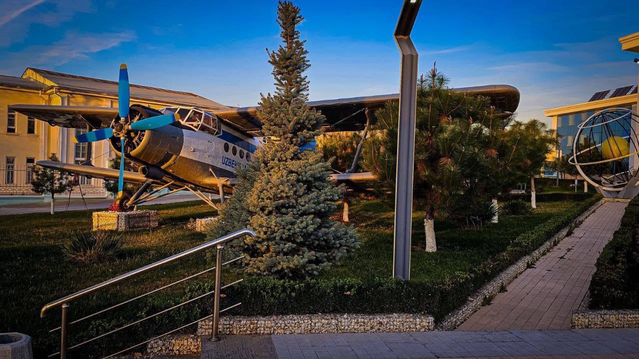 Campus Aircraft Monument & Courtyard